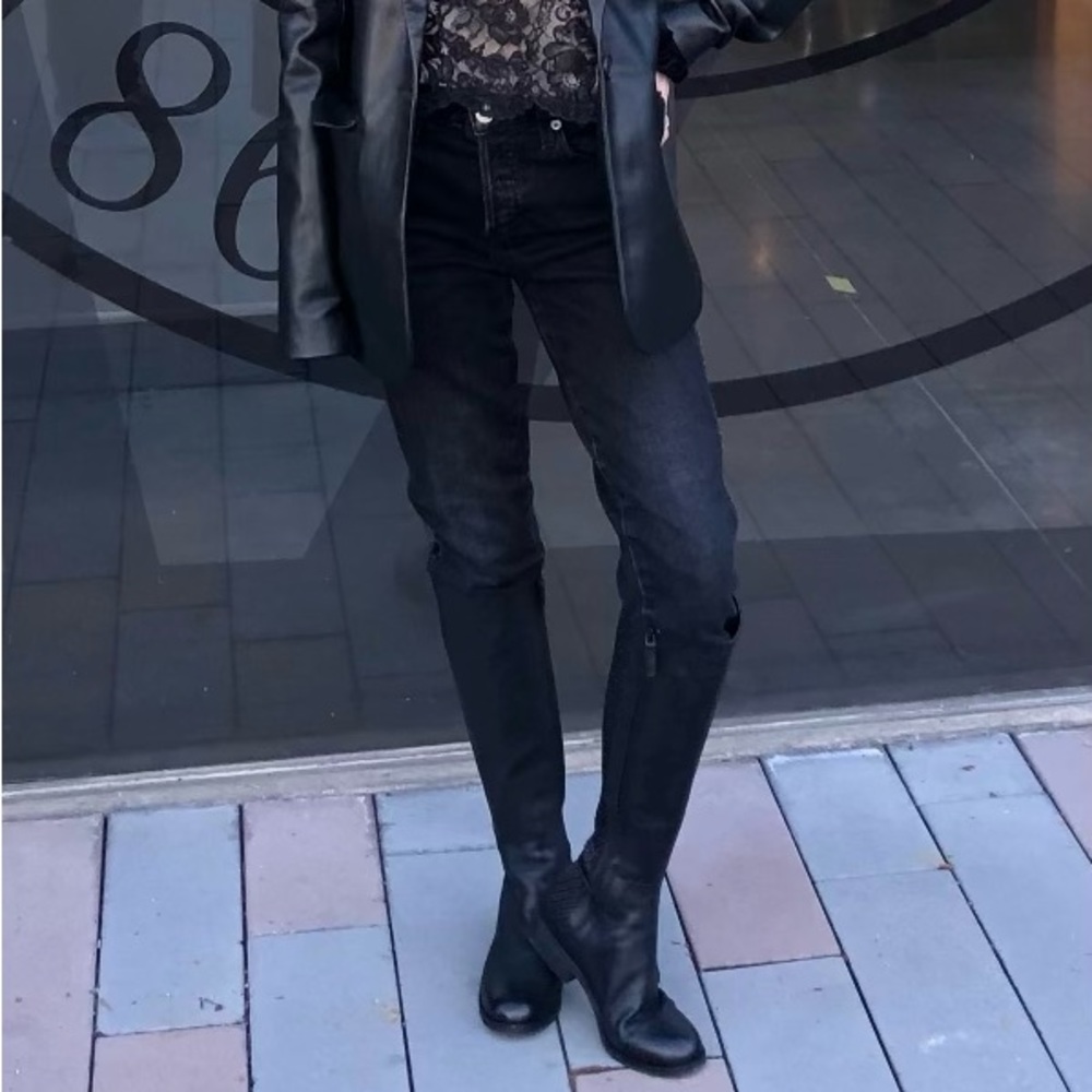 Amo Babe Jeans in Black Magic W23